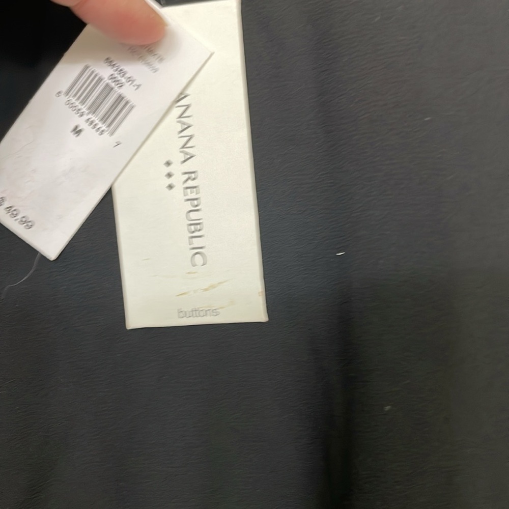 NWT Banana Republic Knot Front Blouse - Picture 7 of 10